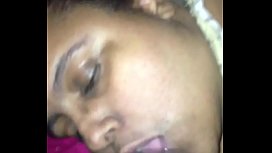 Son cums moms face while sleeping
