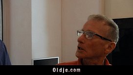 Grandpas groupsex with teen