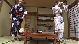 Japanese mother and daughter fuck in spa