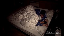 Japanese mom fuck son while husband sleep