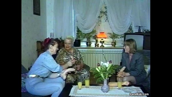 German granny group sex orgy scene