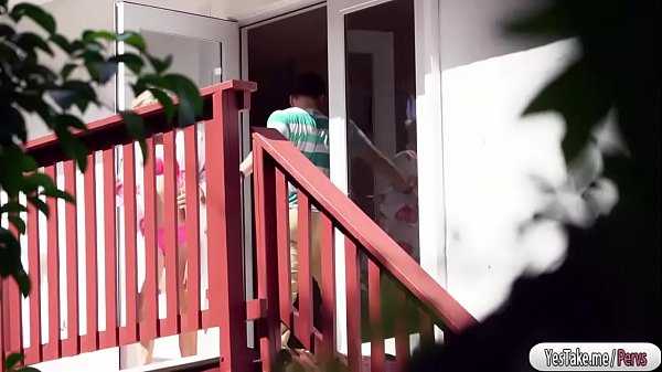 Blue bikini mom fucked by son scene