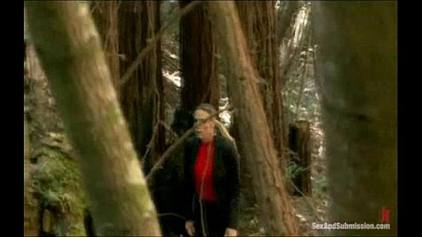 Kinky mature group sex in the woods scene