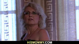 Hotmom sleep with horny son