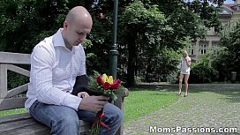 Mom and son sex with romantic fill