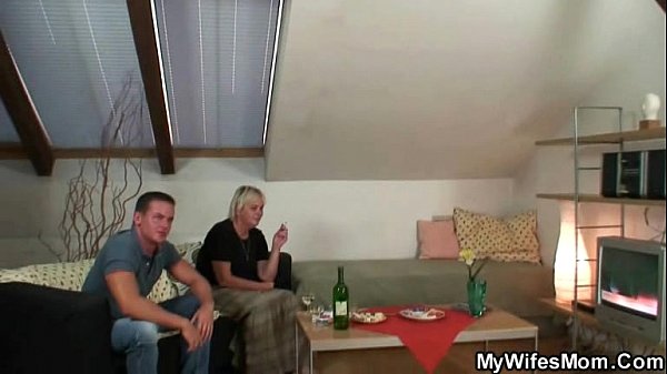 Mother in law wanks daughters husband scene