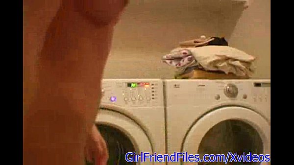 Mom and son sex on washing machine scene