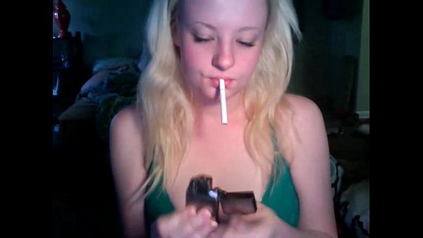 Mother daughter smoking cigarettes engliah scene