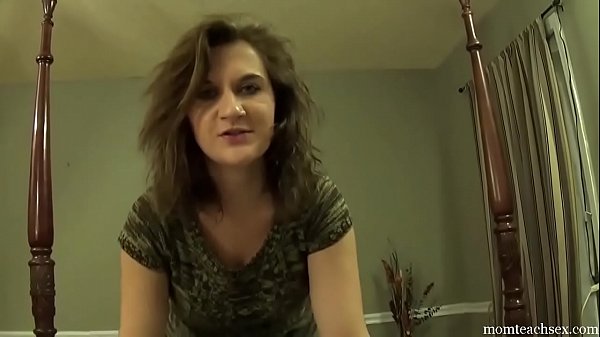Beautiful mom teach her son sex scene