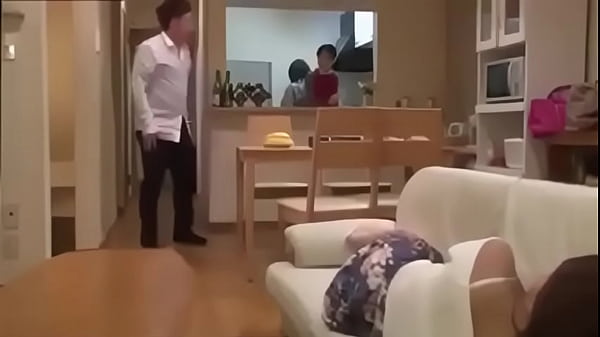 Japanese motherdaughter son sex show scene
