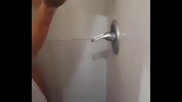 Real mom son under shower scene